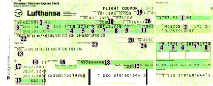 Automated Ticket/Boardind Pass