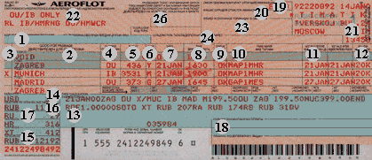 Transitional Automated Ticket